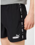 PUMA Pantaloni sport negru / alb - Pled.ro