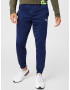 PUMA Pantaloni sport 'TeamRise' bleumarin / alb - Pled.ro