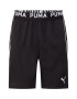 PUMA Pantaloni sport 'Woven 8 Inch' negru / alb - Pled.ro