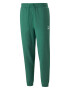 PUMA Pantaloni verde / alb - Pled.ro