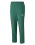 PUMA Pantaloni verde / alb - Pled.ro