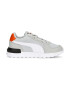 PUMA Sneaker 'Graviton' gri / portocaliu homar / negru / alb - Pled.ro