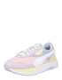 PUMA Sneaker low 'Cruise Rider' galben deschis / gri deschis / mov liliachiu / alb - Pled.ro