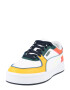 PUMA Sneaker low galben auriu / verde smarald / corai / alb - Pled.ro