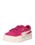 PUMA Sneaker low 'Mayze Stack' fucsia / alb - Pled.ro