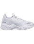 PUMA Sneaker low gri / alb - Pled.ro