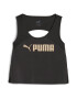 PUMA Sport top auriu / negru - Pled.ro