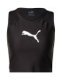 PUMA Sport top 'Fit Eversculpt Fitted Tank' negru / alb - Pled.ro