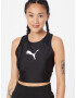 PUMA Sport top 'Fit Eversculpt Fitted Tank' negru / alb - Pled.ro