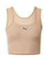 PUMA Sport top maro deschis / negru - Pled.ro