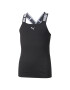 PUMA Sport top 'Runtrian' negru / alb - Pled.ro