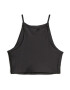 PUMA Sport top 'Shiny' negru / alb murdar - Pled.ro