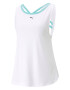 PUMA Sport top verde jad / negru / alb - Pled.ro