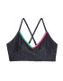 PUMA Sutien sport albastru închis / verde mentă / roz / negru - Pled.ro