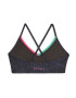 PUMA Sutien sport albastru închis / verde mentă / roz / negru - Pled.ro