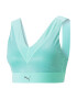 PUMA Sutien sport albastru / verde mentă / negru - Pled.ro