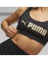 PUMA Sutien sport auriu / negru - Pled.ro