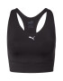 PUMA Sutien sport 'Long Line' negru / alb - Pled.ro