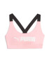 PUMA Sutien sport roz / negru / alb - Pled.ro