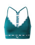 PUMA Sutien sport verde / alb - Pled.ro