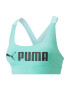 PUMA Sutien sport verde mentă / negru - Pled.ro