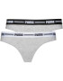 PUMA Tanga gri amestecat / negru / alb - Pled.ro