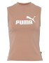 PUMA Sport top șamoa / alb - Pled.ro