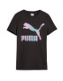 PUMA Tricou albastru deschis / mov deschis / negru - Pled.ro