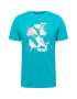 PUMA Tricou 'Fandom' cyan / mov deschis / rosé / alb - Pled.ro