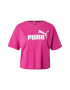 PUMA Tricou fucsia / alb - Pled.ro