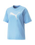 PUMA Tricou funcțional albastru deschis / alb - Pled.ro