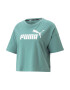 PUMA Tricou albastru pastel / alb - Pled.ro