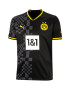 PUMA Tricou funcțional 'Borussia Dortmund 22/23' galben neon / gri / negru / alb - Pled.ro