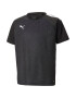 PUMA Tricou funcțional 'TeamLiga' gri închis / negru / alb - Pled.ro