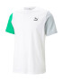 PUMA Tricou gri / verde / negru / alb - Pled.ro