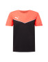 PUMA Tricou funcțional 'Individual Rise' corai / negru / alb - Pled.ro