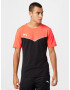 PUMA Tricou funcțional 'Individual Rise' corai / negru / alb - Pled.ro