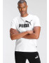 PUMA Tricou funcțional 'Essential' negru / alb - Pled.ro