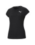 PUMA Tricou funcțional negru / alb - Pled.ro