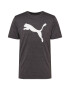 PUMA Tricou funcțional negru amestecat / alb murdar - Pled.ro