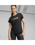 PUMA Tricou funcțional 'Ultrabreathe' auriu / negru - Pled.ro