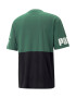 PUMA Tricou funcțional verde / negru / alb - Pled.ro