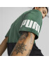 PUMA Tricou verde / negru / alb - Pled.ro