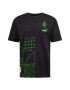 PUMA Tricou funcțional verde neon / negru - Pled.ro