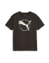 PUMA Tricou gri / roz / negru - Pled.ro