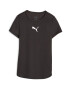 PUMA Tricou 'MARBLEIZED' negru / alb - Pled.ro