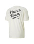 PUMA Tricou negru / alb - Pled.ro