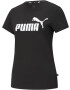 PUMA Tricou funcțional 'Essential' negru / alb - Pled.ro