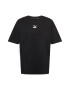 PUMA Tricou negru / alb - Pled.ro