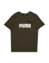 PUMA Tricou oliv / negru / alb - Pled.ro